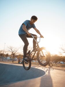 BMX Tricks: The 180 Spin