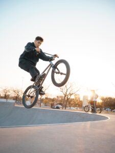 BMX Tricks: The 180 Spin